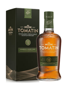 Tomatin 12 Year Old Highland Single Malt Scotch Whisky 750 ml bottle