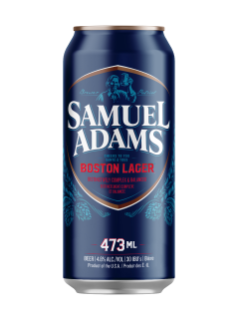 Samuel Adams Boston Lager 473 mL can