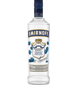 Smirnoff Blueberry Flavoured Vodka 750 mL bottle