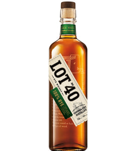 Lot No. 40 Single Copper Pot Still Canadian Whisky 750 ml bottle