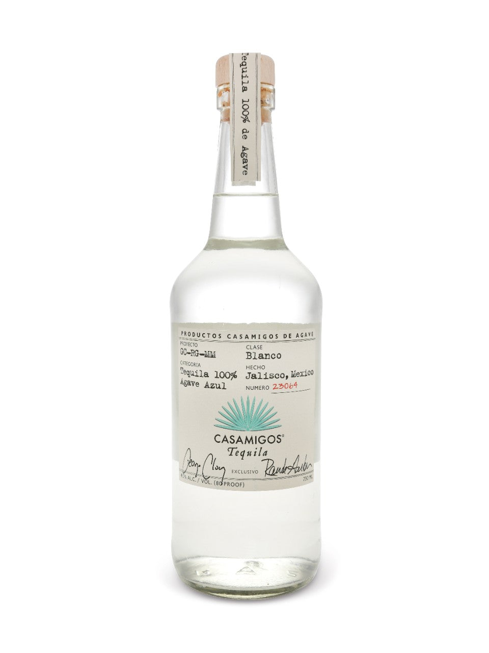 Casamigos Tequila Blanco 750 ml bottle