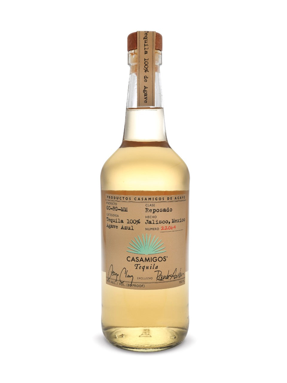 Casamigos Tequila Reposado 750 ml bottle