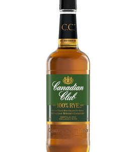 Canadian Club 100% Rye 750 ml bottle