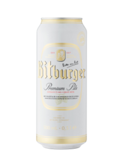 Bitburger Premium Pilsner 500 mL can