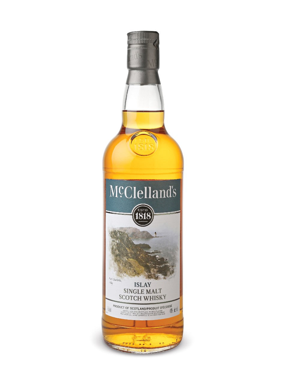 McClelland's Islay Single Malt Scotch Whisky 750 ml bottle