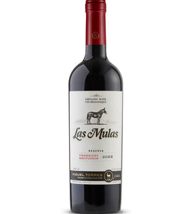 Las Mulas Cabernet Sauvignon Reserva Organic 750 ml bottle