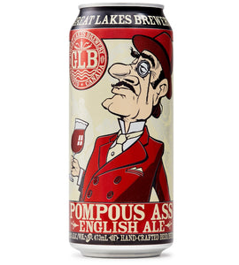 Great Lakes Brewery Pompous Ass English Ale 473 mL can