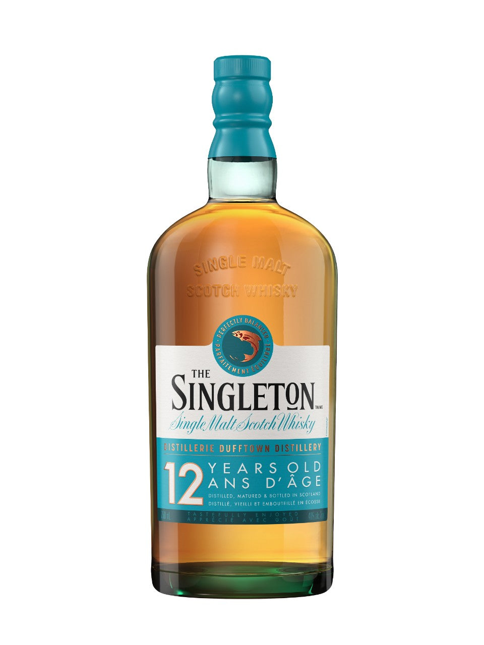 The Singleton of Dufftown 12-Year-Old Speyside Single Malt Scotch Whisky 750 ml bottle