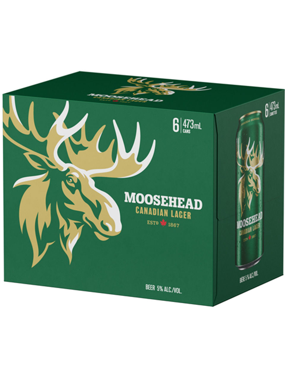 Moosehead Lager  6 x 473 mL can