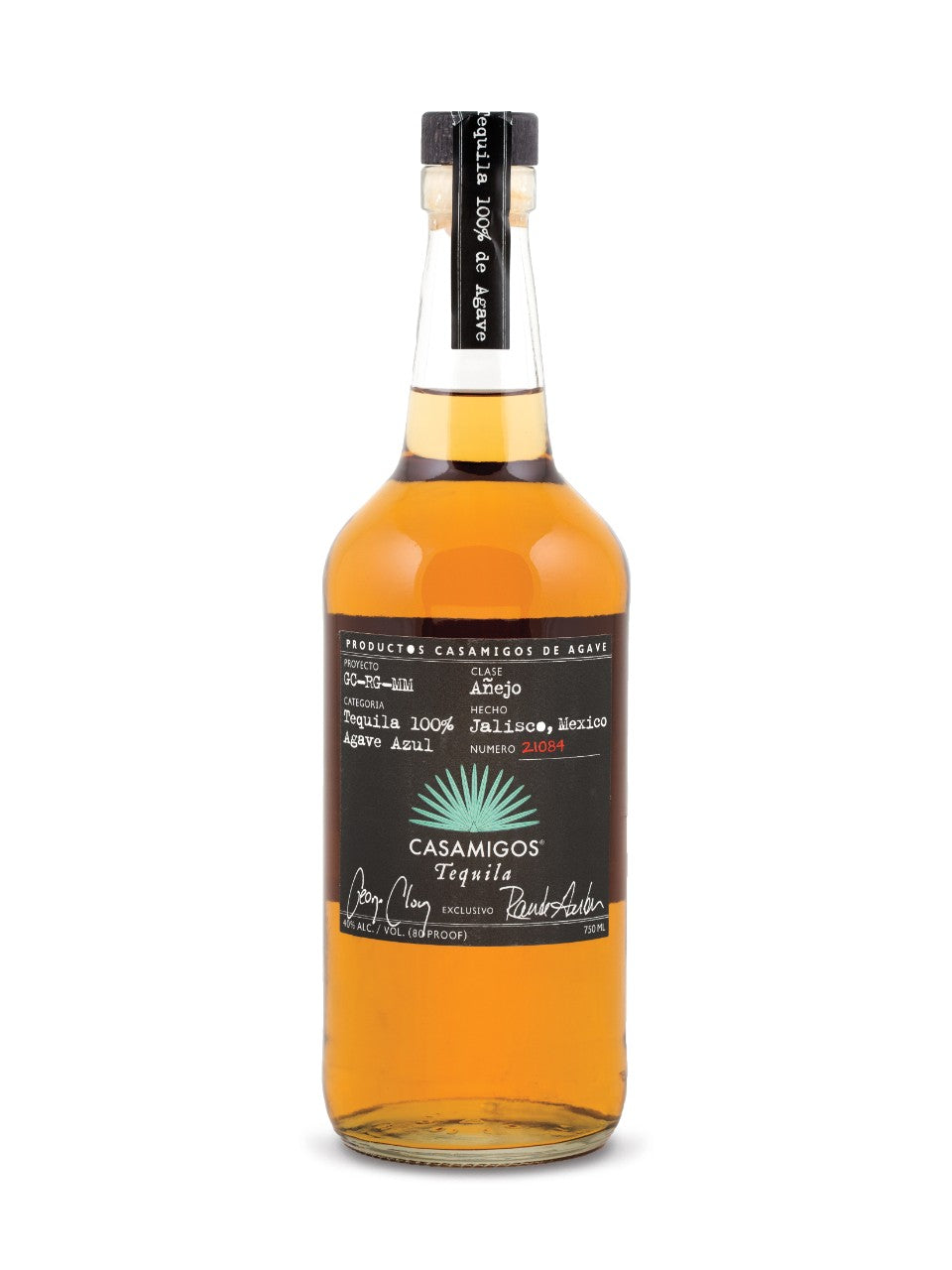 Casamigos Tequila Anejo 750 ml bottle