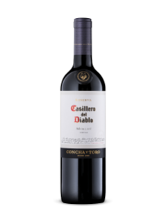 Casillero del Diablo Reserva Merlot 750 ml bottle