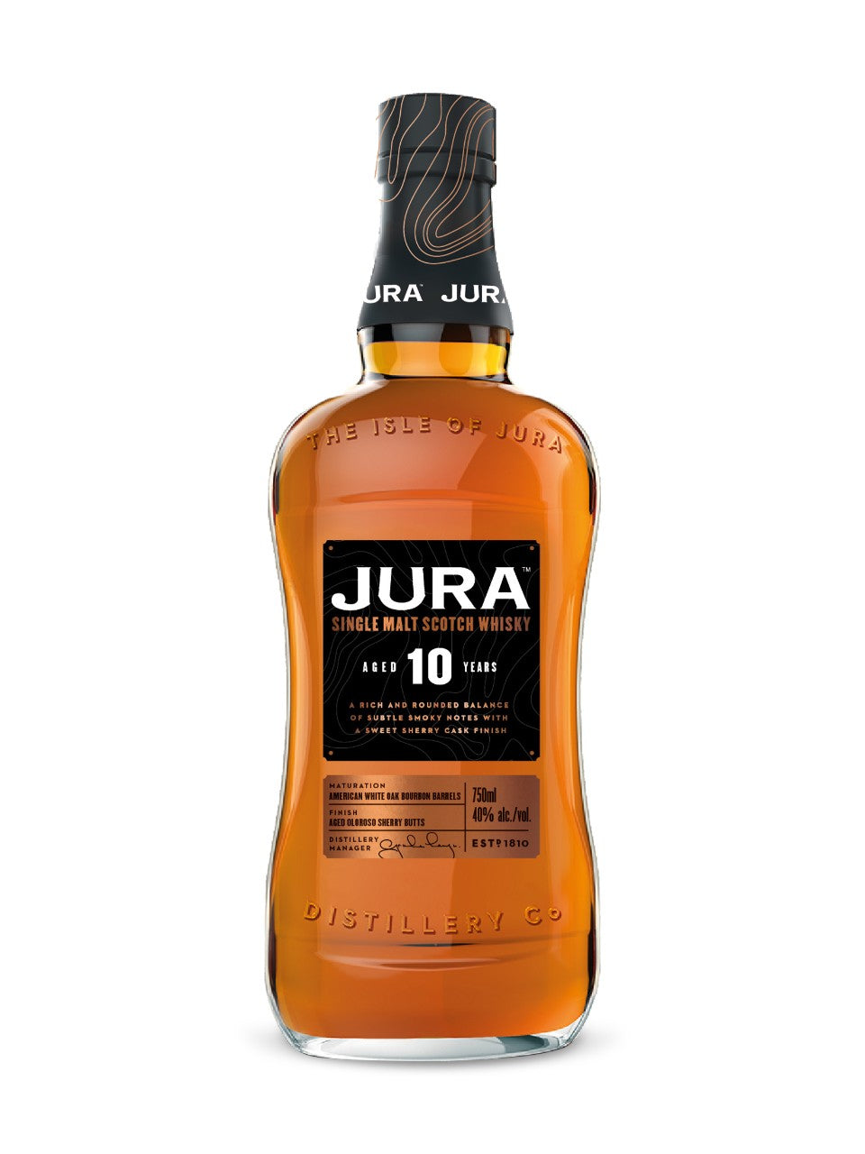 Jura Origin 10 Year Old Single Malt Scotch Whisky 750 ml bottle
