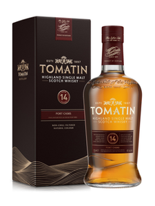 Tomatin 14 Year Old Portwood Highland Single Malt Scotch Whisky 750 ml bottle