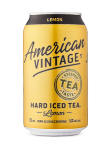 American Vintage Lemon Hard Iced Tea 6 x 355 mL can