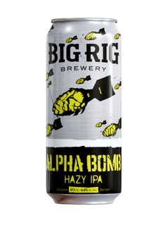 Big Rig Alpha Bomb IPA 473 mL can