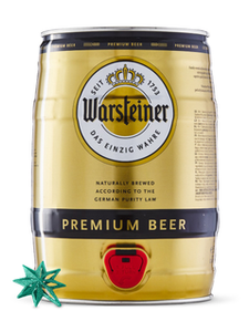 Warsteiner Premium Pilsner Mini Keg 5000 ml can