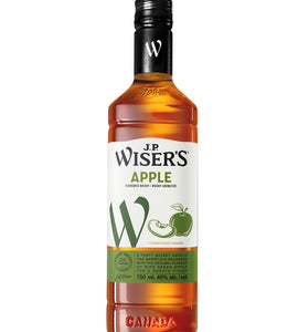 J.P. Wiser's Apple Whisky 750 ml bottle