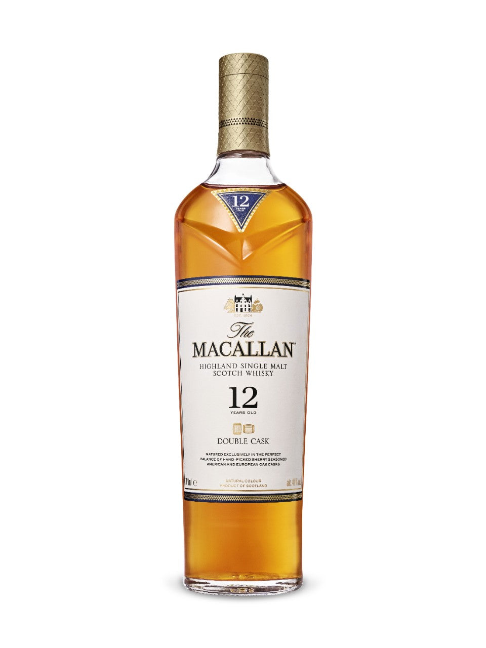 Macallan Double Cask 12 Year Old 750 ml bottle