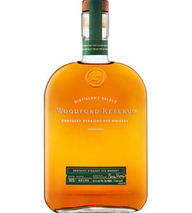 Woodford Reserve Straight Rye Whiskey 750 mL bottle
