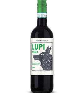 Lupi Reali Montepulciano D'Abruzzo DOC Organic 750 ml bottle