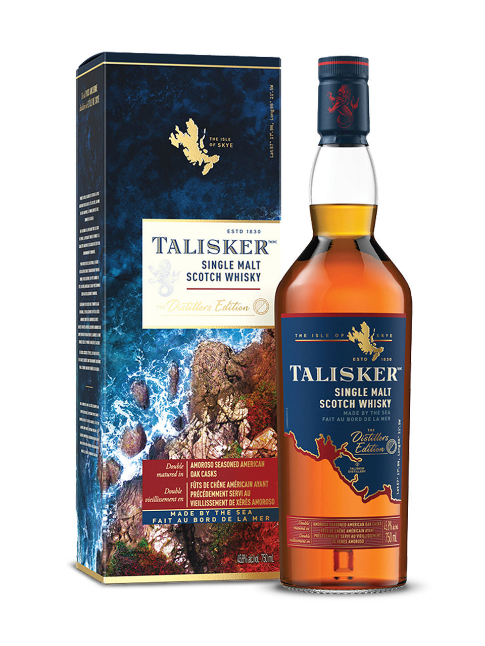 Talisker Distillers Edition Single Malt Scotch Whisky 750 ml bottle