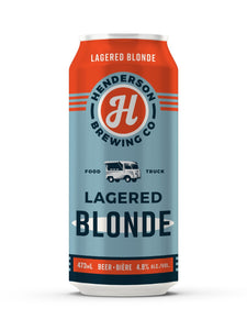 Henderson's "Food Truck" Lagered Blonde 473 mL can