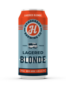 Henderson's "Food Truck" Lagered Blonde 473 mL can