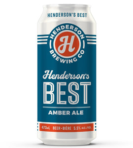 Henderson's Best 473 mL can