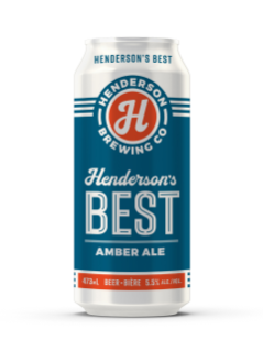 Henderson's Best 473 mL can