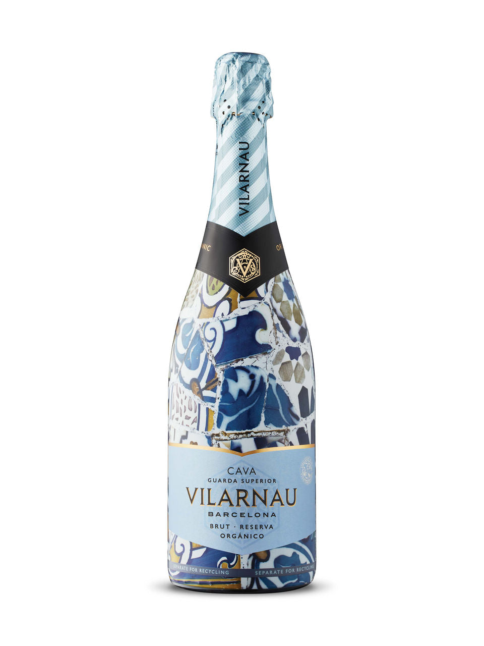 Vilarnau Barcelona Reserva Brut Organic Cava 750 ml bottle VINTAGES