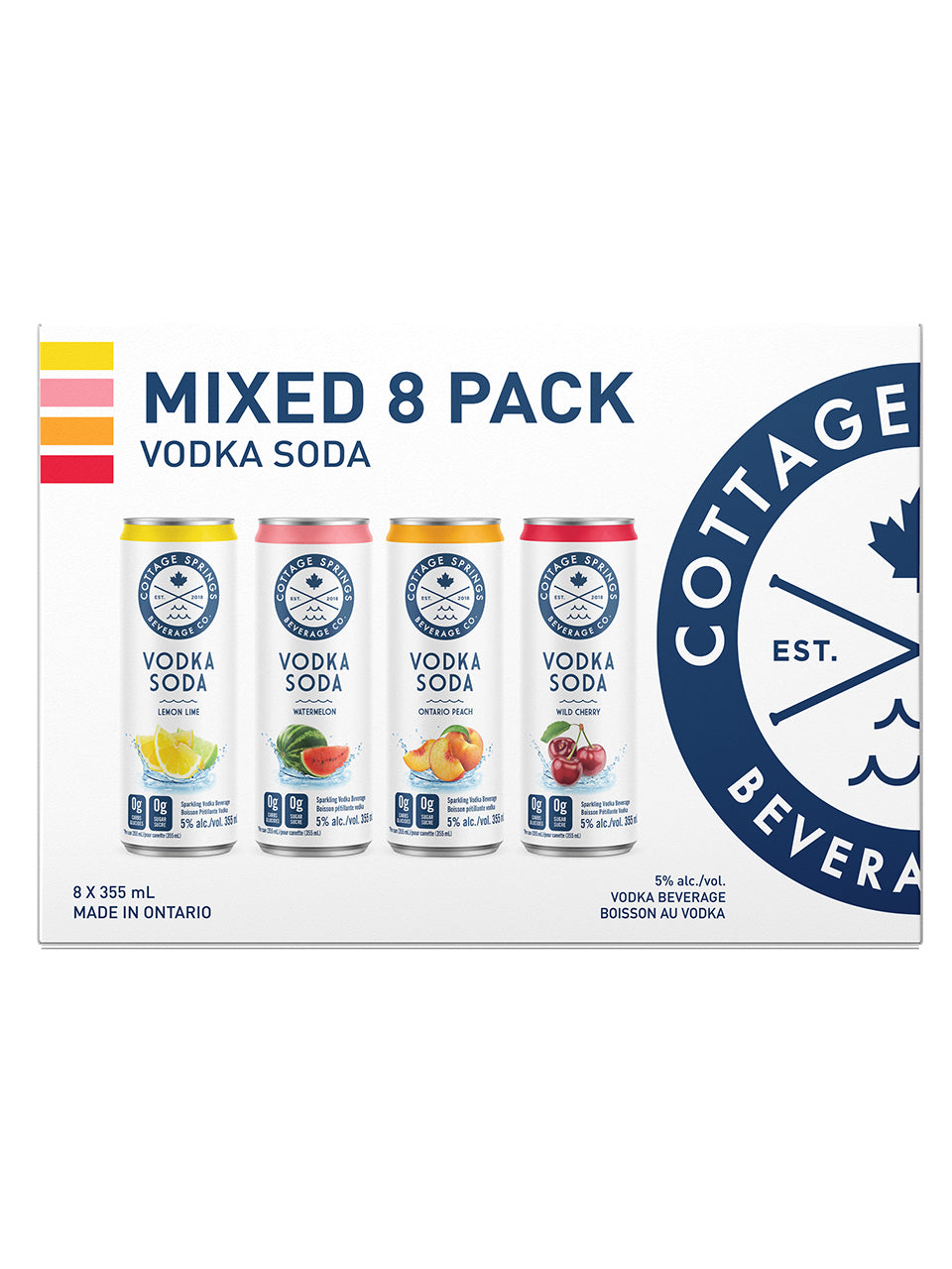 Cottage Springs Weekender Mixed 8 Pack 8 x 355 ml can