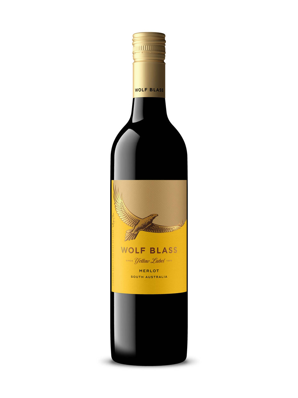 Wolf Blass Yellow Label Merlot 750 ml bottle