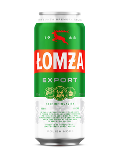 Lomza Beer 500 mL can