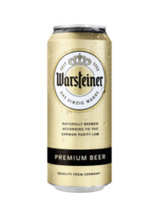 Warsteiner Premium Pilsener 500 mL can