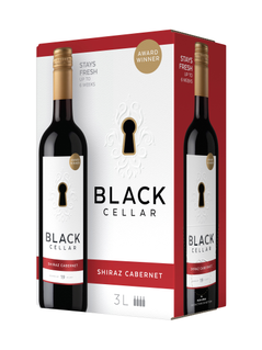 Black Cellar Shiraz Cabernet  3000 mL bagnbox