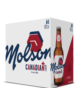 Molson Canadian 6 x 341 ml bottle