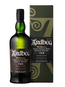 Ardbeg 10 Year Old Islay Scotch Whisky 750 ml bottle