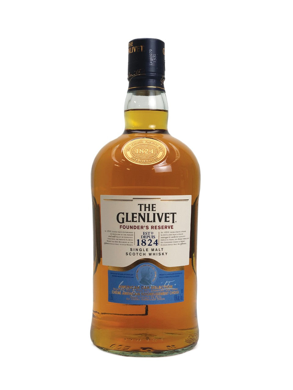 The Glenlivet Founder's Reserve Scotch Whisky 1750 ml bottle