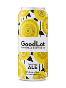 GoodLot Farmstead Ale 473 mL can