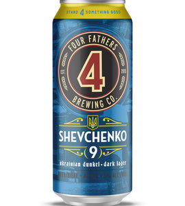 Four Fathers Brewing Shevchenko 9 + 473 ml can