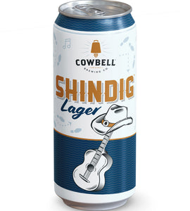Cowbell Brewing Co. Shindig Lager 473 ml can