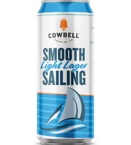 Cowbell Brewing Co. Smooth Sailing Light Lager 473 ml can