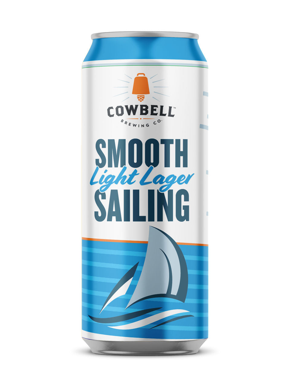 Cowbell Brewing Co. Smooth Sailing Light Lager 473 ml can