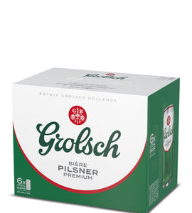 Grolsch Premium Pilsner 6 x 473 ml can