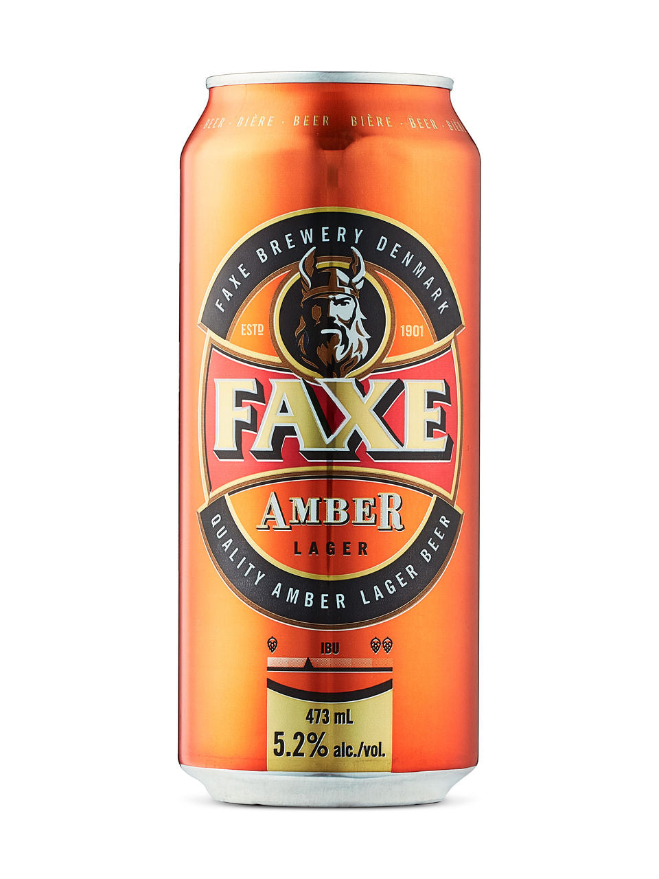 Faxe Amber 473 ml can