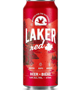 Laker Red 473 ml can