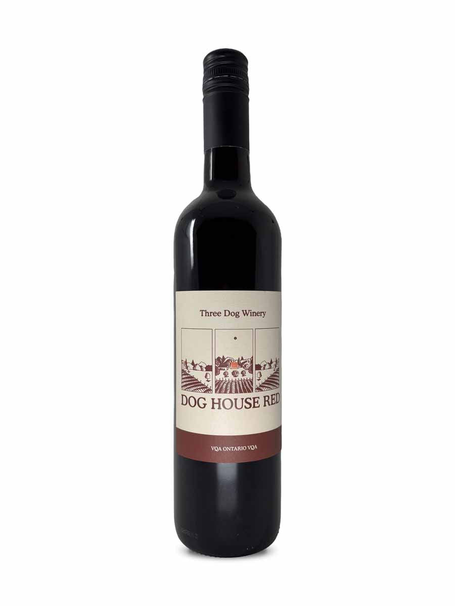 Three Dog Winery Dog House Red VQA 750 ml bottle