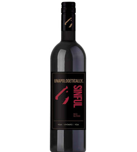 Unapologetically Sinful Red VQA 750 ml bottle