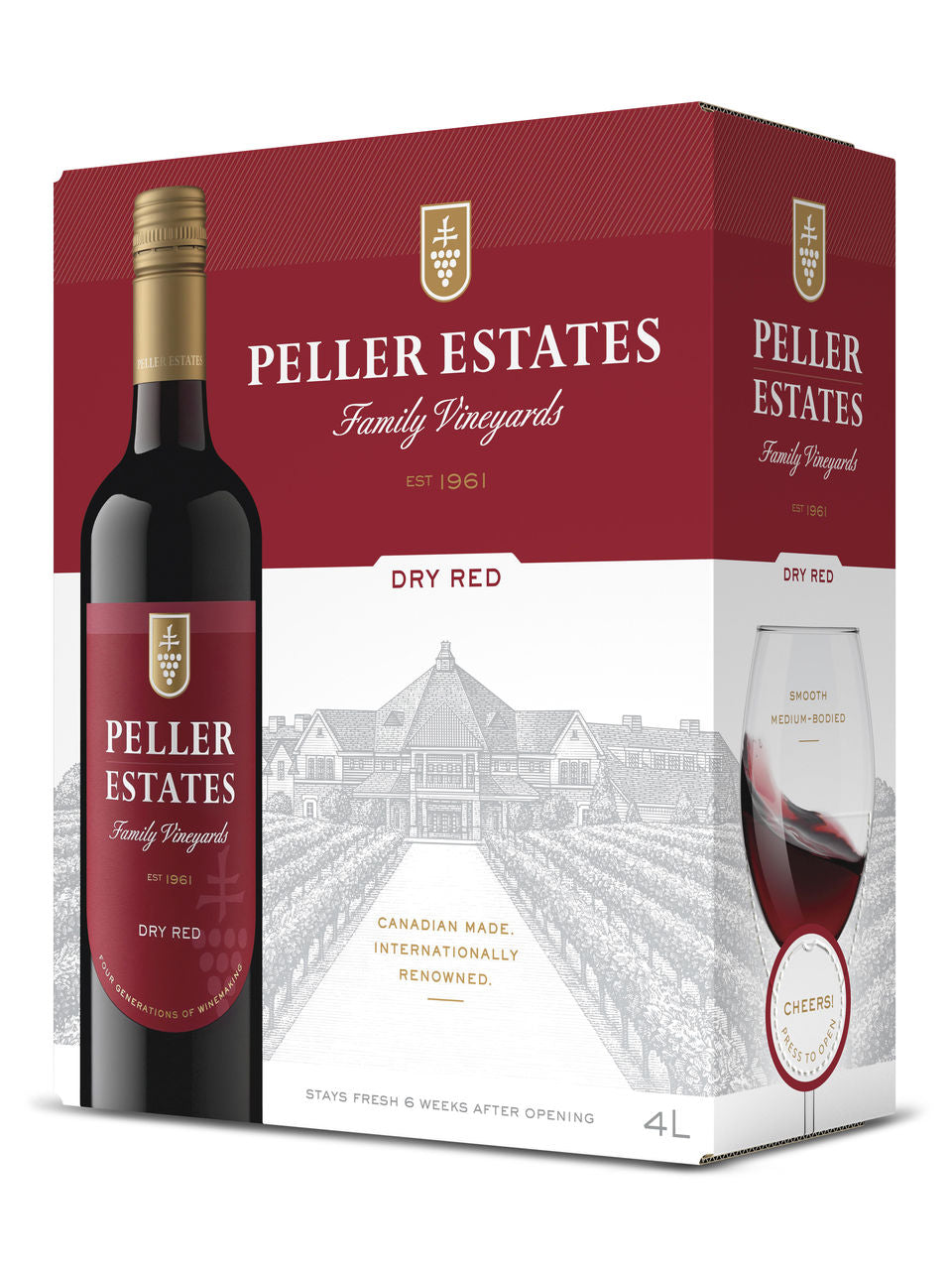 Peller Family Vineyards Red Blend 4000 mL bagnbox
