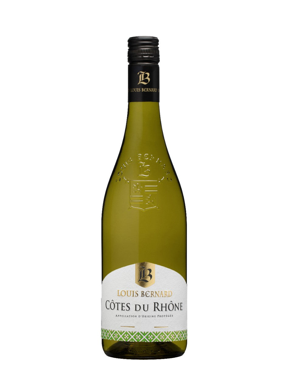 Louis Bernard CdRhone White AOC 750 mL bottle